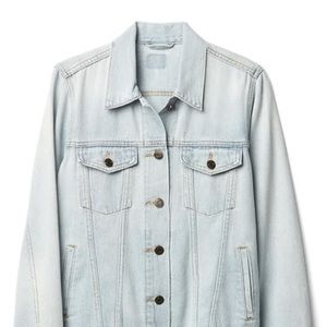 Gap 1969 Cotton denim light wash jacket like new s